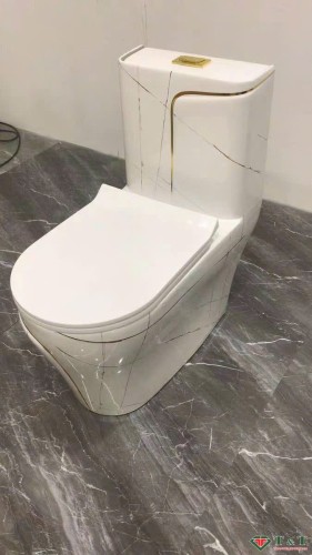 Bồn Cầu TRẮNG VÂN ĐÁ 9004