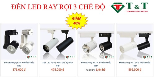 ĐÈN LED CÁC LOẠI SALE 45% MẪU NEW thumb