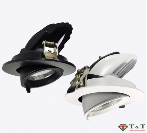 Đèn LED âm trần chỉnh hướng 7W 5000K mẫu DCD thumb