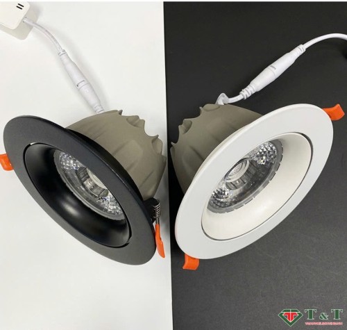 Đèn LED âm trần chỉnh hướng 7W 5000K mẫu DCE thumb