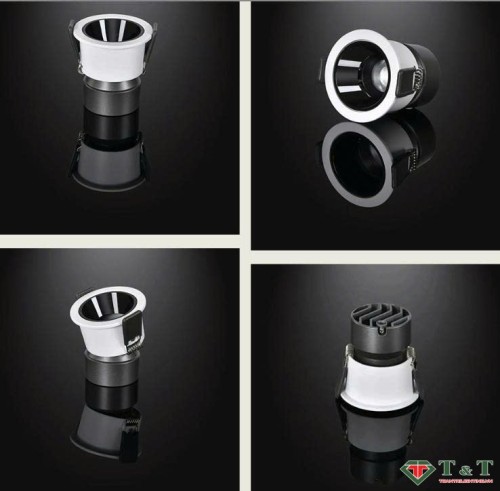 Đèn LED âm trần chỉnh hướng Dimmer 10W mẫu DCH thumb