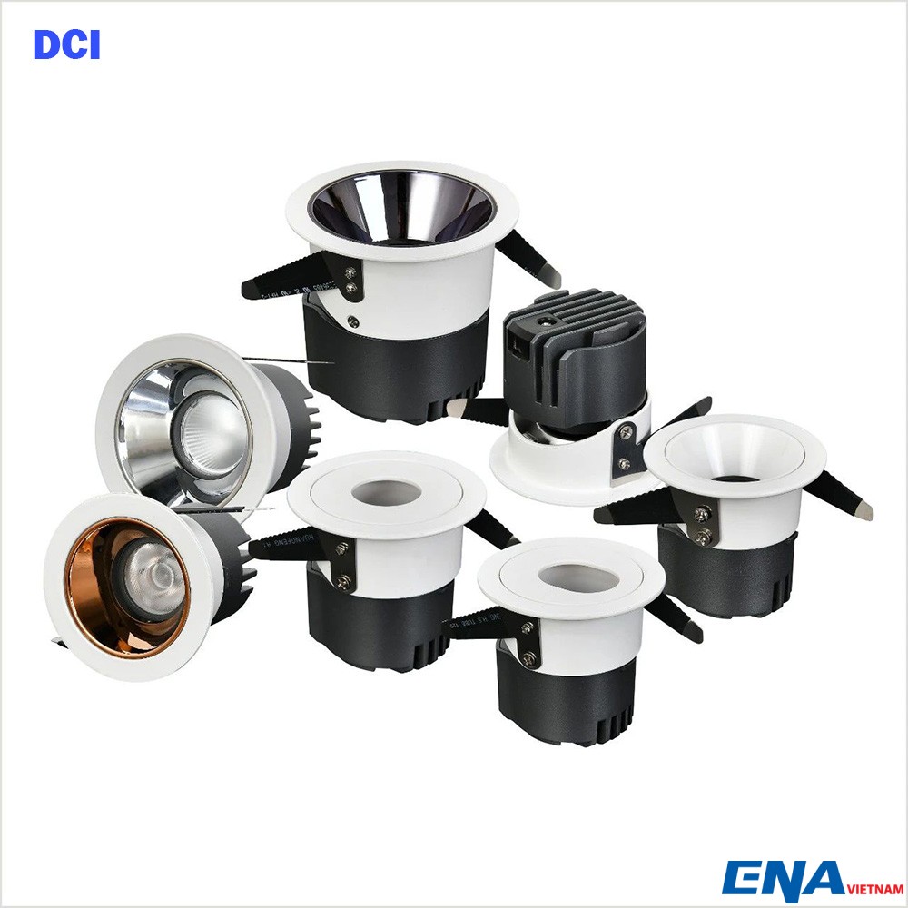 Đèn LED âm trần chỉnh hướng 3W mẫu DCI