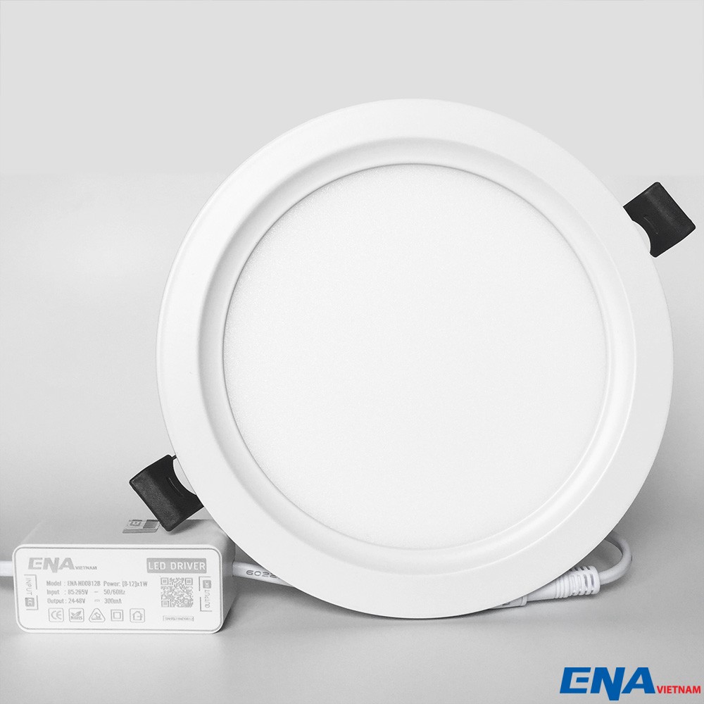 Đèn âm trần tròn Dimmer 12W Trắng, Vàng, Trung tính mẫu ATF thumb