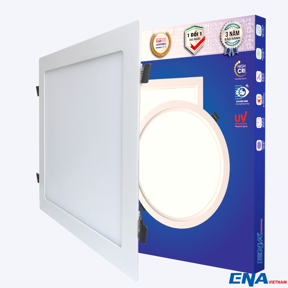 Đèn âm trần vuông Dimmer 24W Trắng, Vàng, Trung tính mẫu AVL