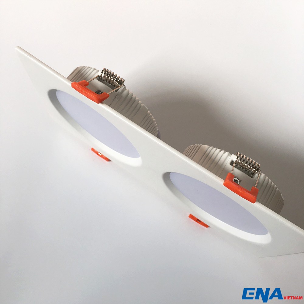 Đèn LED âm trần đôi 2x9W 3 chế độ mẫu DTD thumb