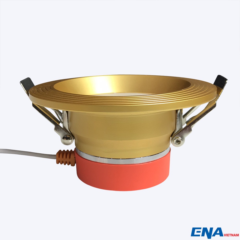 Đèn LED âm trần Downlight 5W mẫu DTK Vàng thumb
