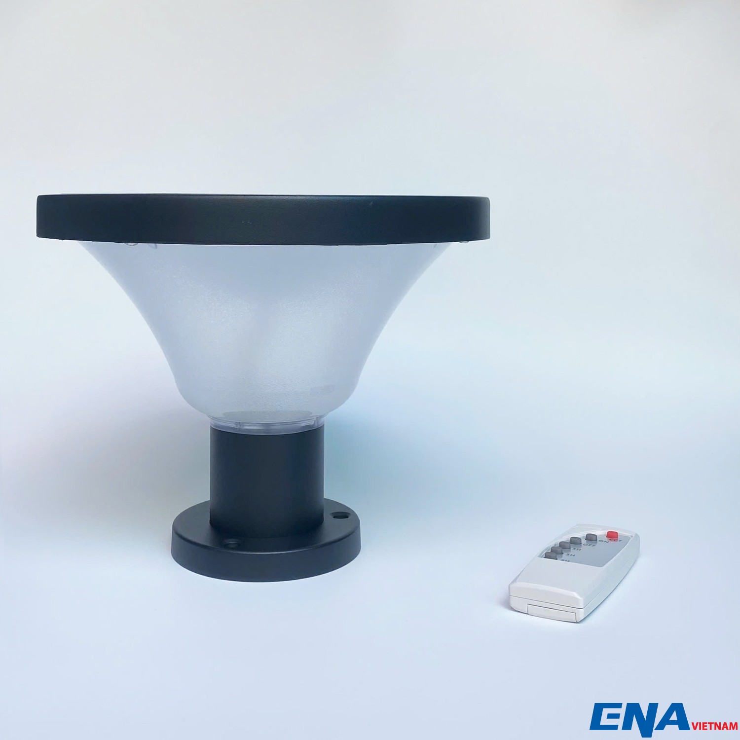 Đèn sân vườn NLMT tròn 7W 3 chế độ H350