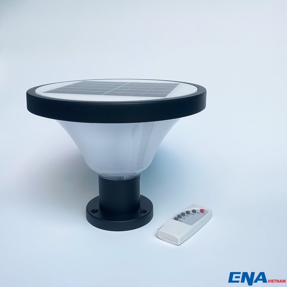 Đèn sân vườn NLMT tròn 7W 3 chế độ H350