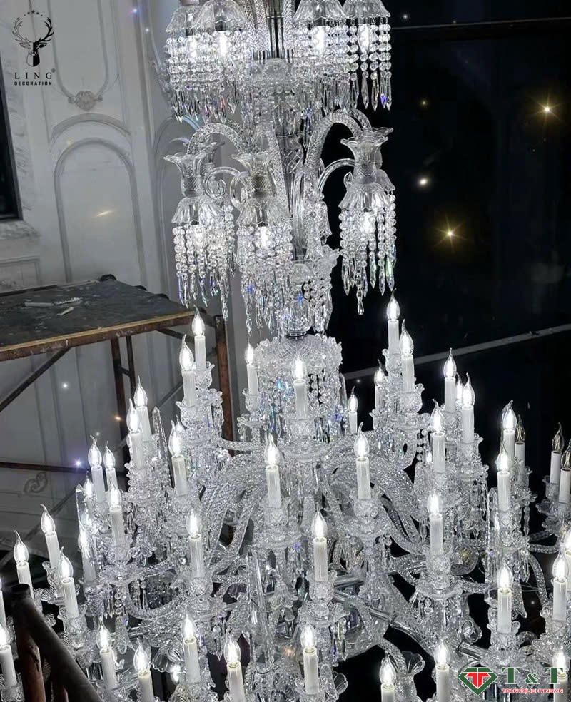 Còn hàng Đèn chùm Baccarat(LLBC09)