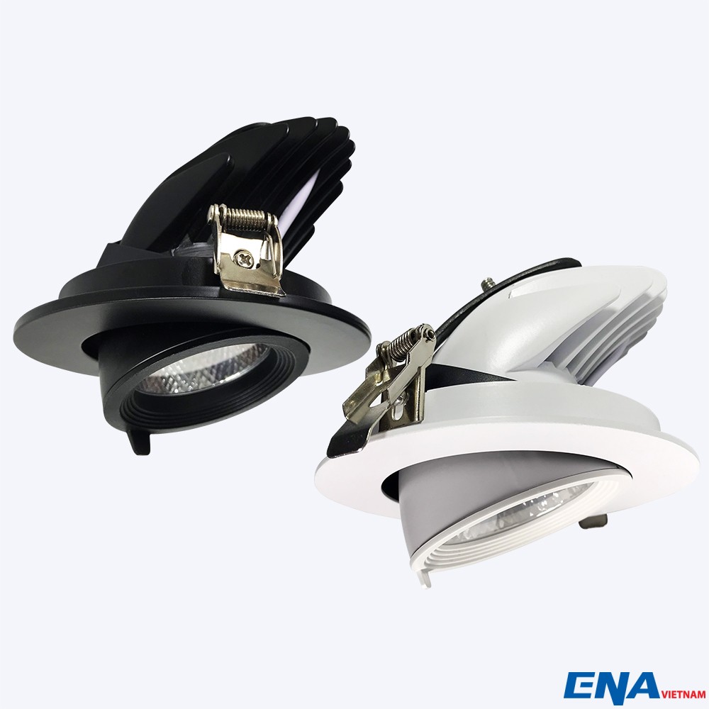 Đèn LED âm trần chỉnh hướng 7W 5000K mẫu DCD