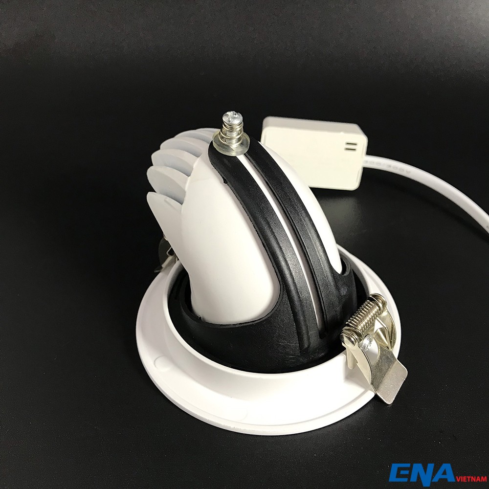 Đèn LED âm trần chỉnh hướng 7W 5000K mẫu DCD