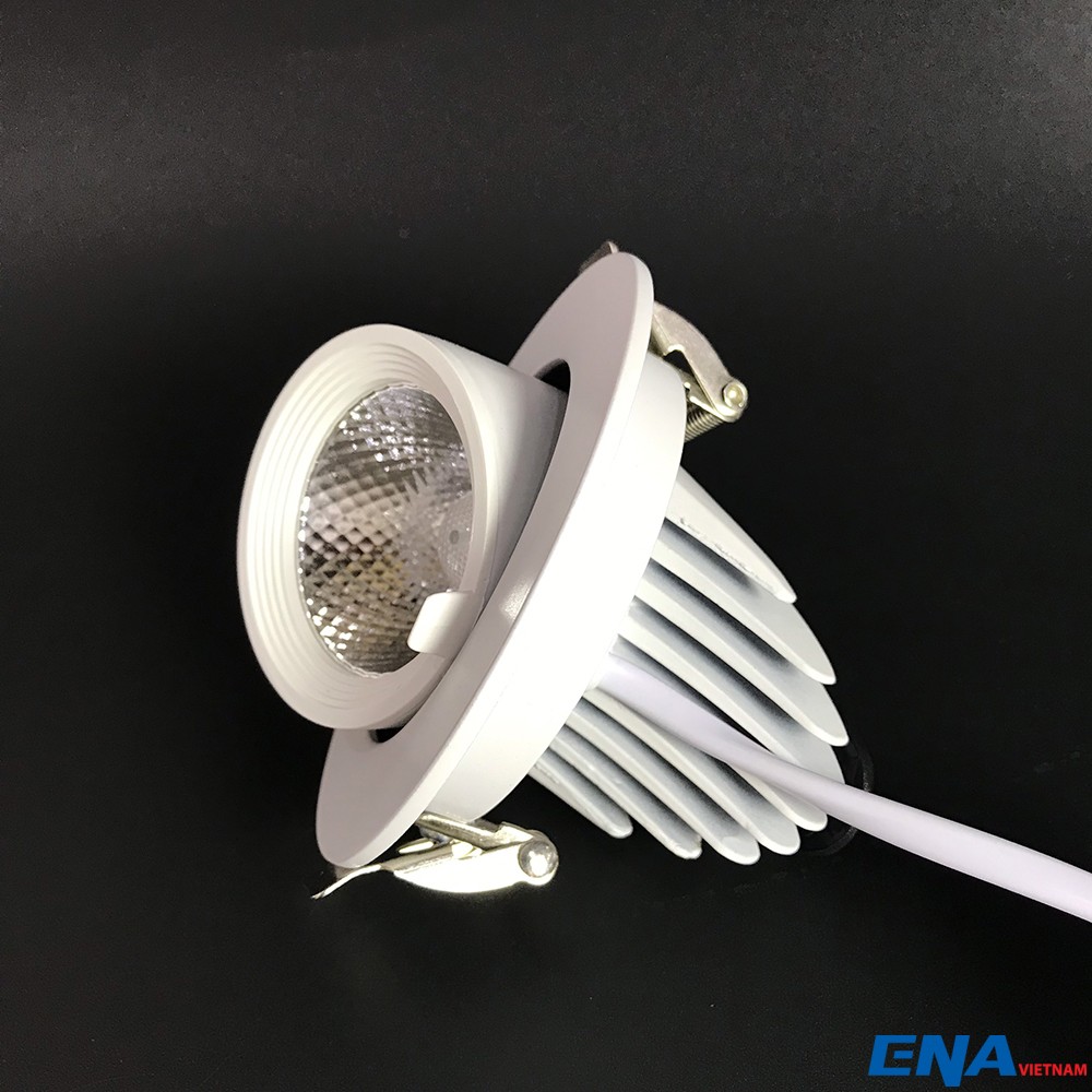 Đèn LED âm trần chỉnh hướng 7W 5000K mẫu DCD