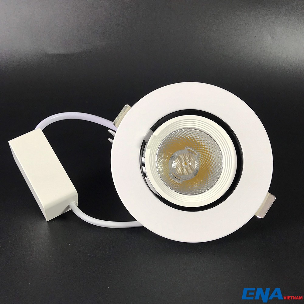 Đèn LED âm trần chỉnh hướng 7W 5000K mẫu DCD