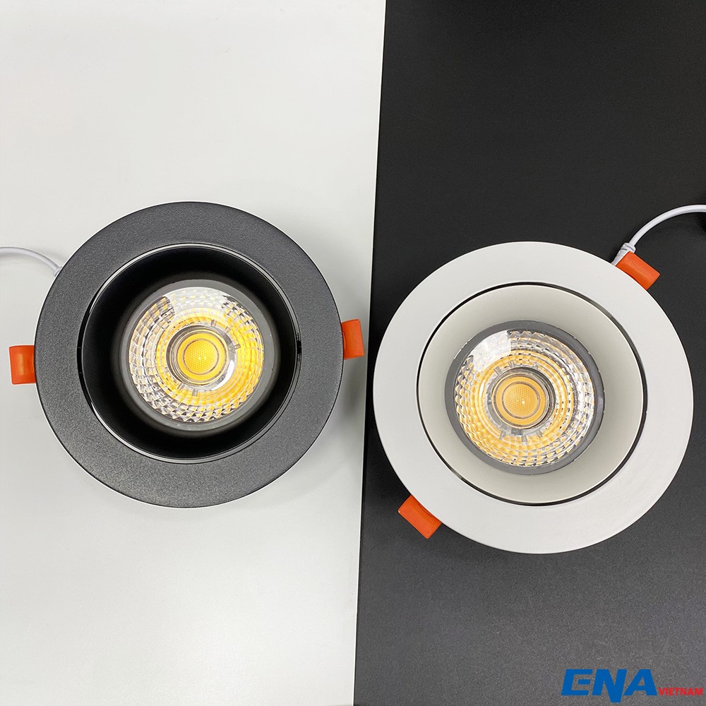 Đèn LED âm trần chỉnh hướng Dimmer 20W mẫu DCE