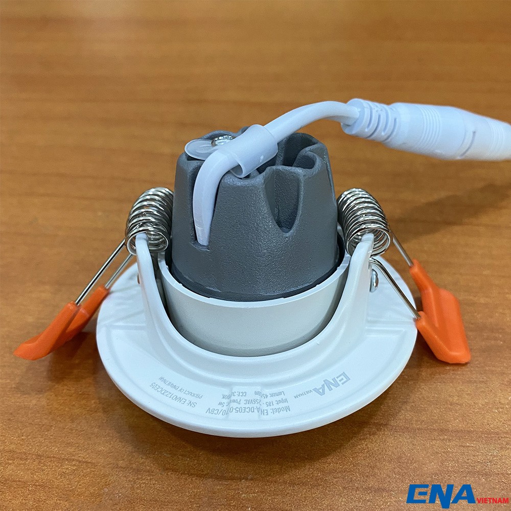 Đèn LED âm trần chỉnh hướng 3W mẫu DCE