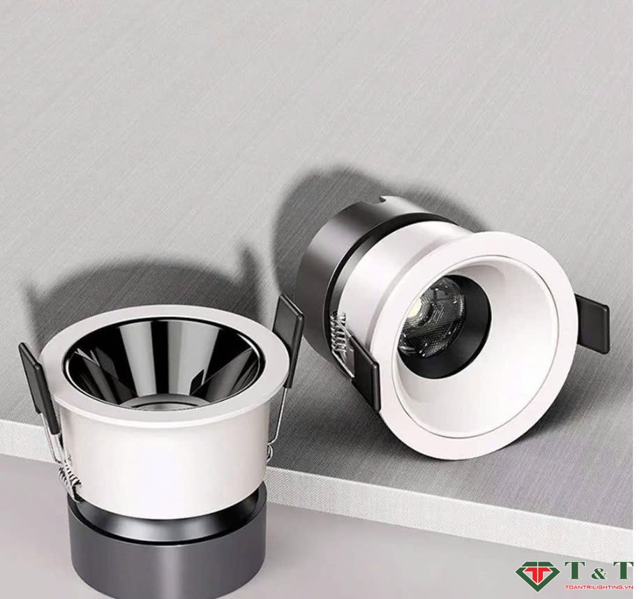 Đèn LED âm trần chỉnh hướng 3W mẫu DCH
