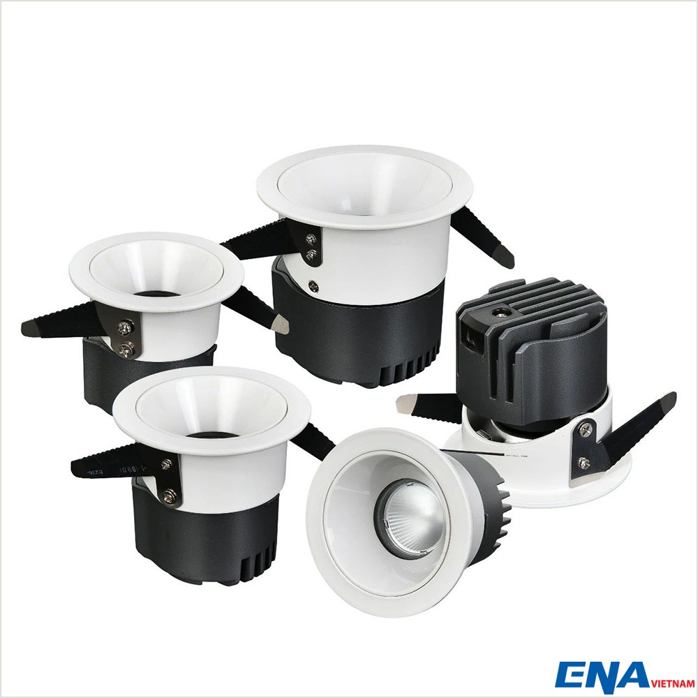 Đèn LED âm trần chỉnh hướng Dimmer 18W mẫu DCI