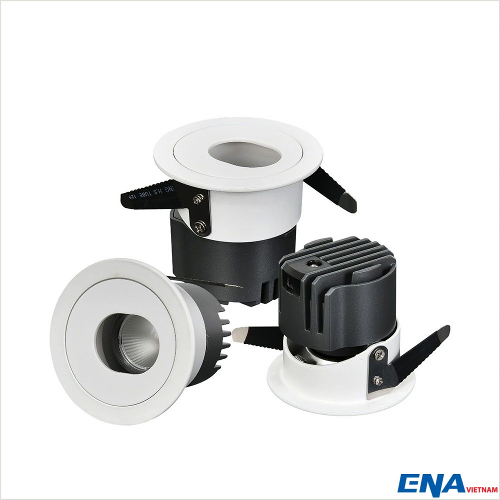 Đèn LED âm trần chỉnh hướng 3W mẫu DCI