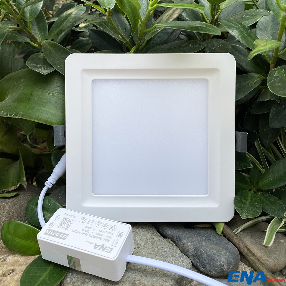 Đèn âm trần vuông Dimmer 9W Trắng, Vàng, Trung tính mẫu AVF