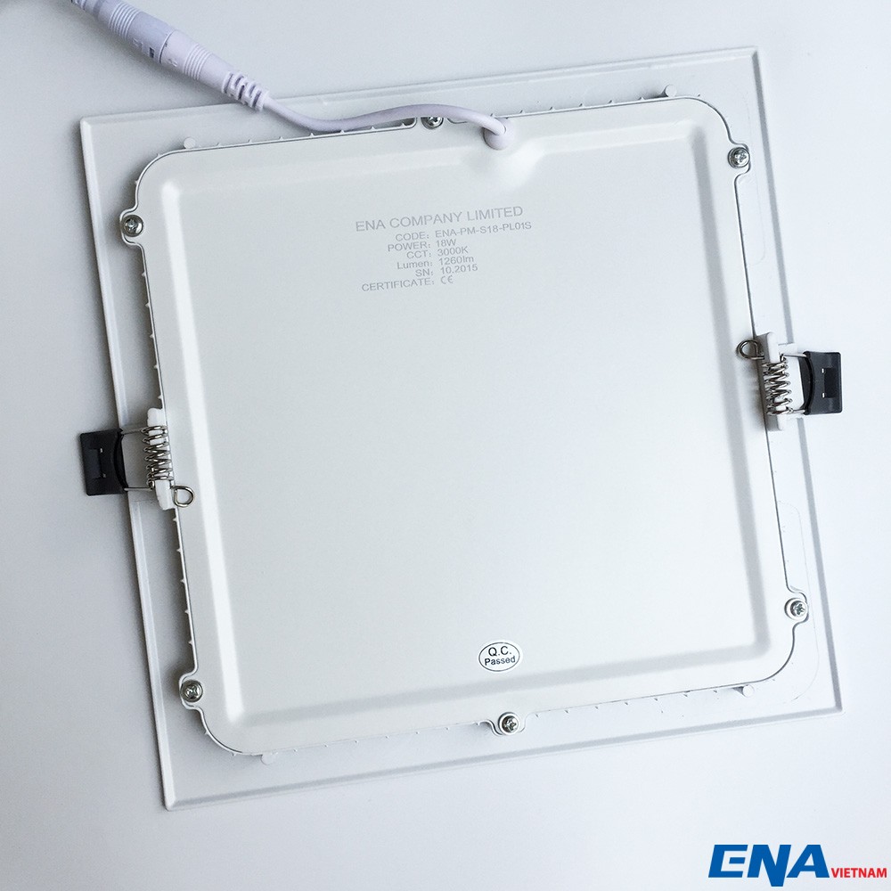 Đèn LED âm trần vuông 18W 3 chế độ mẫu AVP
