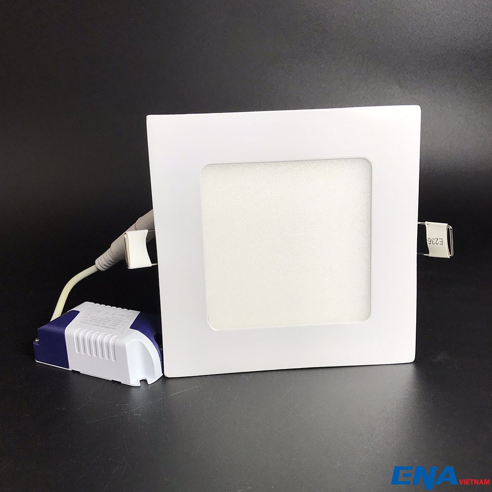 Đèn âm trần vuông 6W Trắng, Vàng, Trung tính mẫu AVP