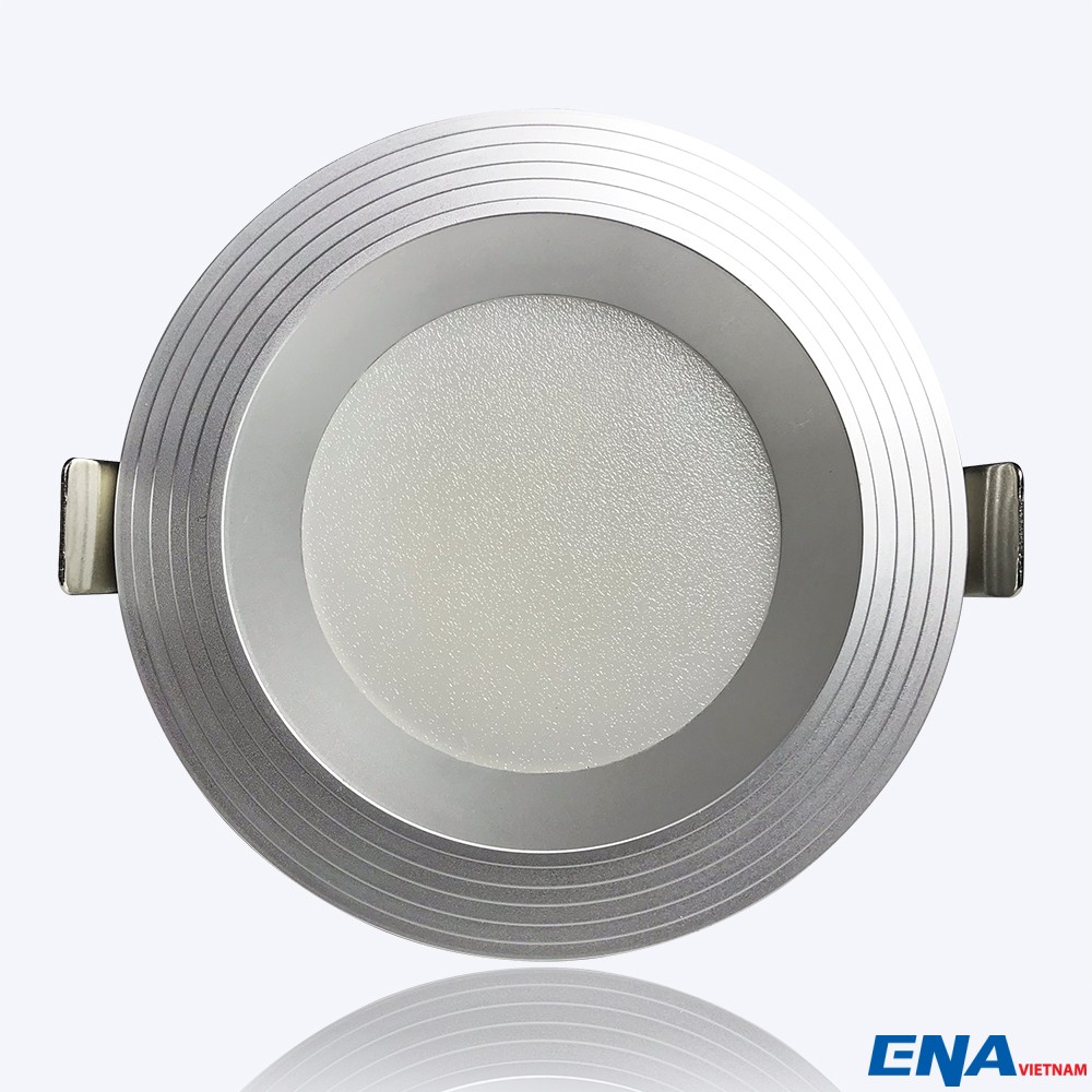 Đèn LED âm trần Downlight 7W 3 chế độ mẫu DTK Bạc