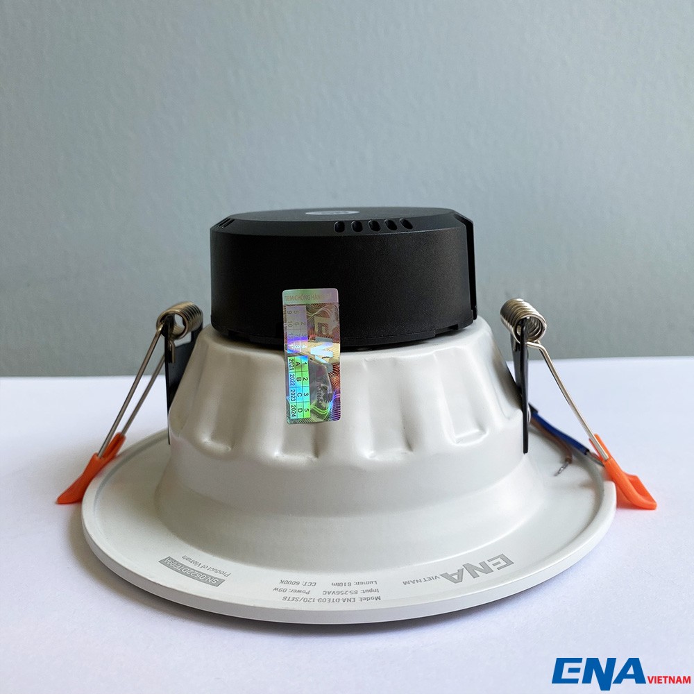 Đèn âm trần Downlight Dimmer 9W phi100 Trắng, Vàng, Trung tính mẫu DTE