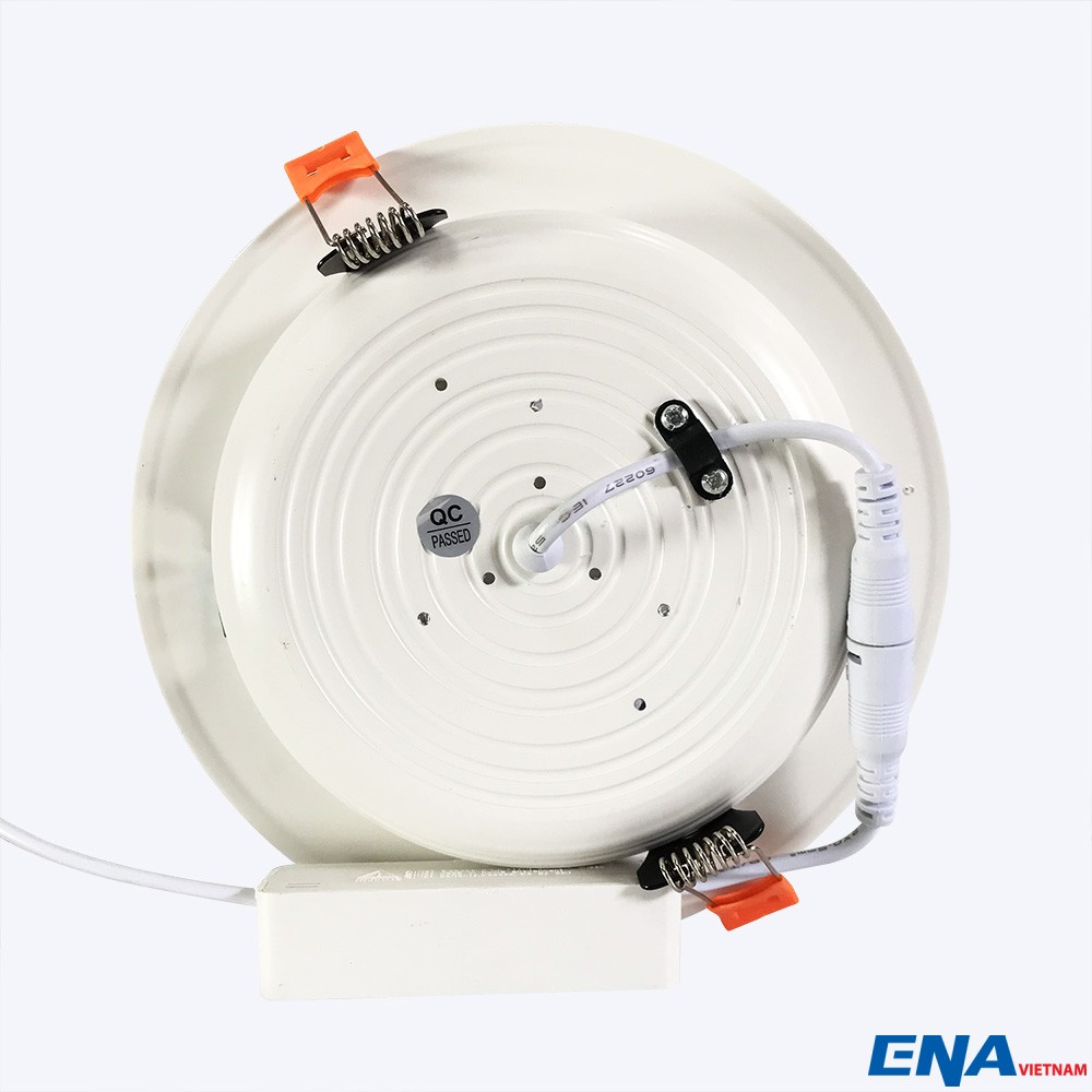 Đèn LED âm trần Downlight 24W mẫu DTF viền Bạc