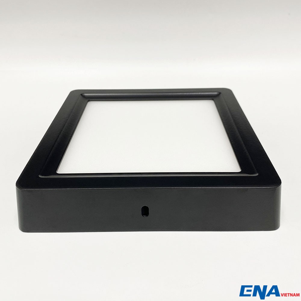 Đèn LED ốp trần vuông 12W 3 chế độ vỏ đen mẫu OVF